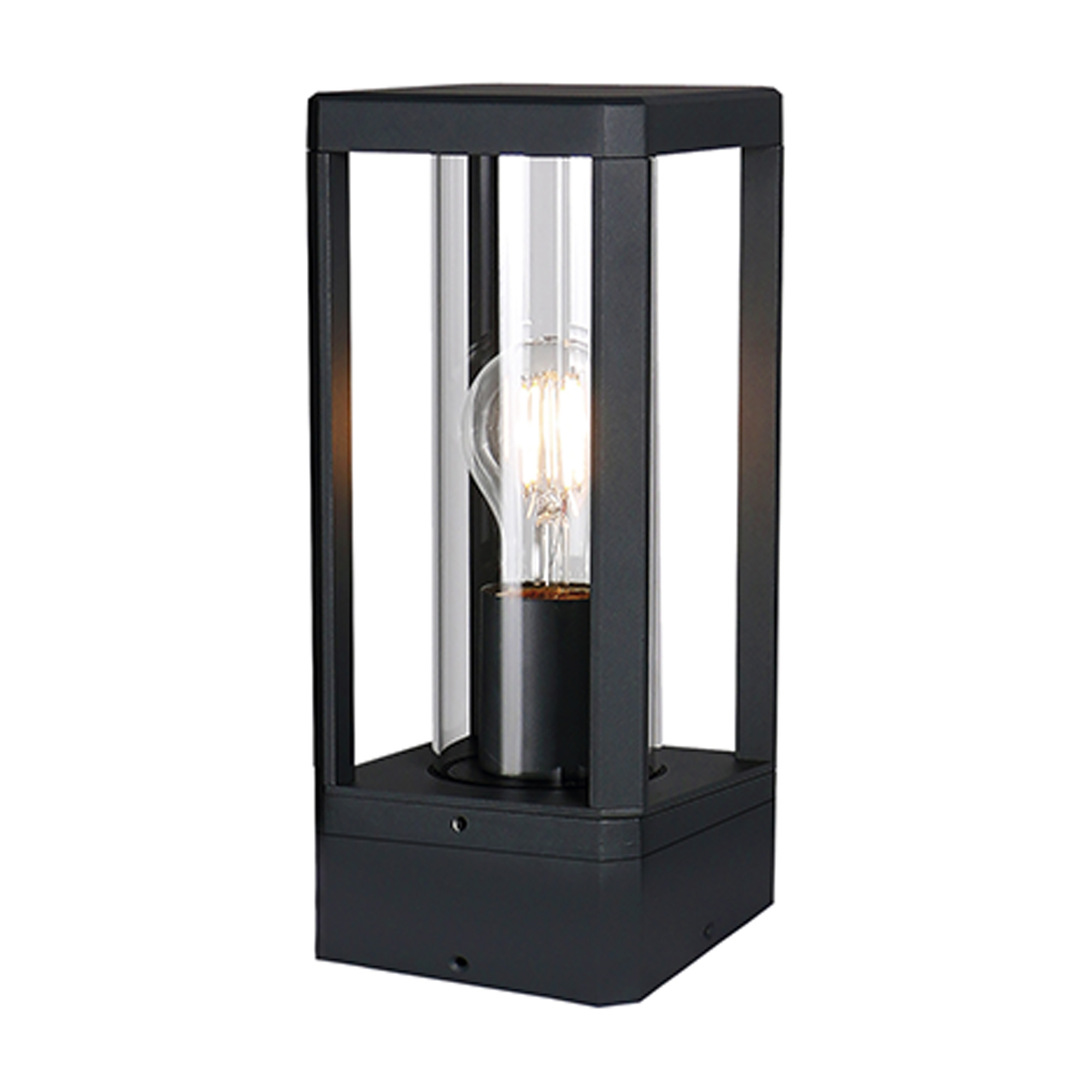 M8900  Nevada Pedestal Lamp 1 x E27 IP65 Matt Black